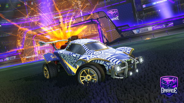 A Rocket League car design from StarrWasMyst