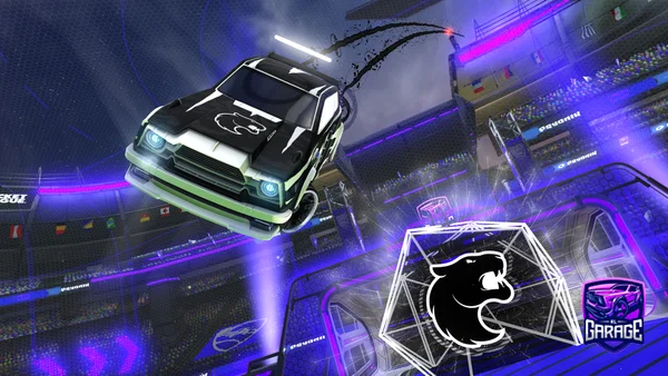 A Rocket League car design from Bkamp