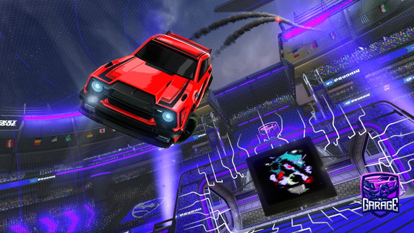 A Rocket League car design from Tub617