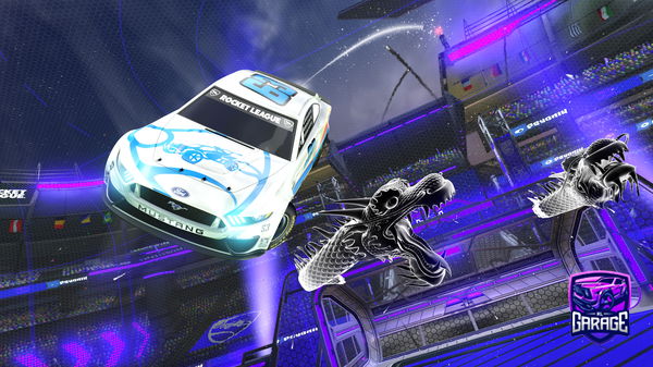 A Rocket League car design from pollofritto200