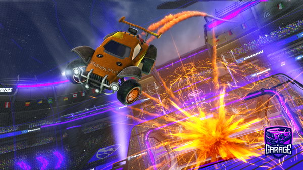 A Rocket League car design from Tybaltyh