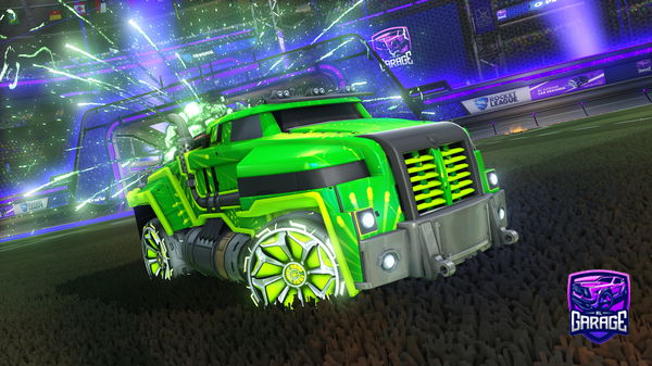 A Rocket League car design from Sheishb