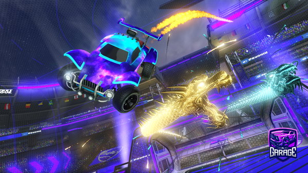 A Rocket League car design from vincentp10