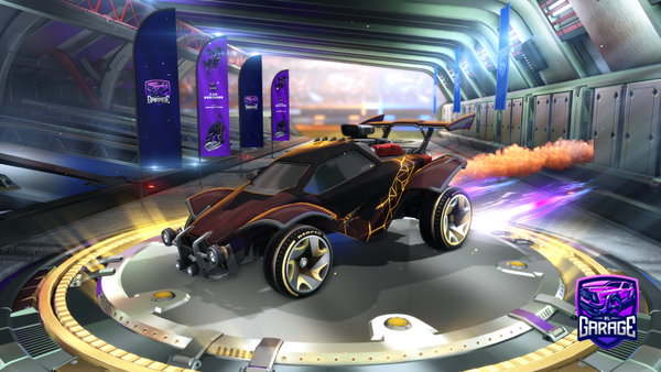 A Rocket League car design from Timeo_RL-_-