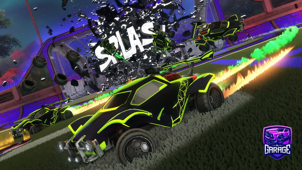 A Rocket League car design from Banaan122