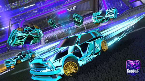 A Rocket League car design from Mrtonate
