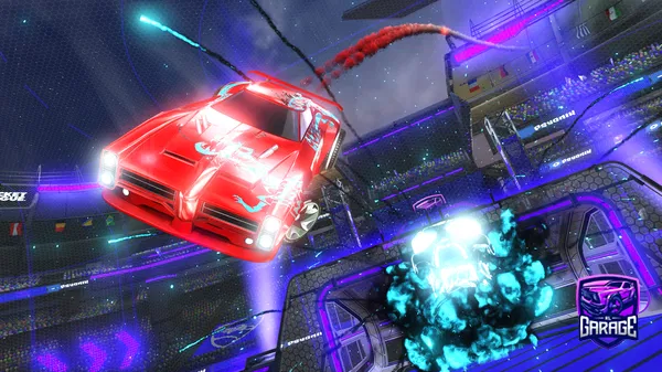 A Rocket League car design from Shadowflash