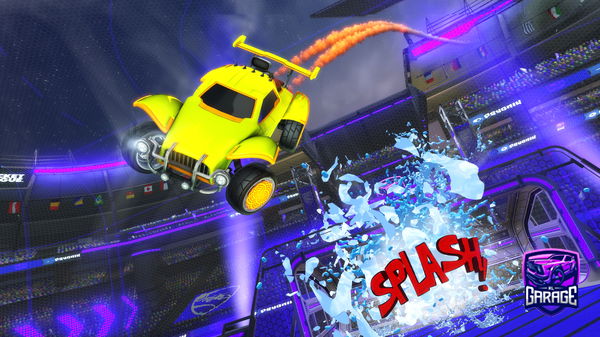 A Rocket League car design from nokia_bamibal