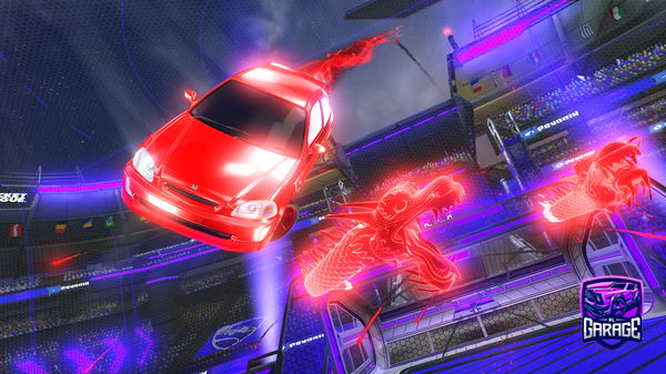 A Rocket League car design from daimy12