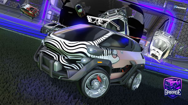 A Rocket League car design from Maniadev
