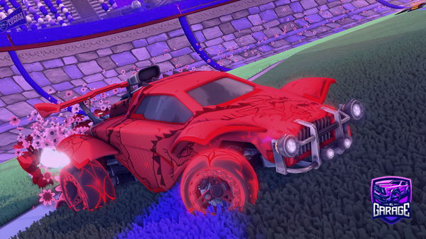 A Rocket League car design from Bxrxmxlxr