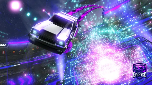 A Rocket League car design from PurpleToxix