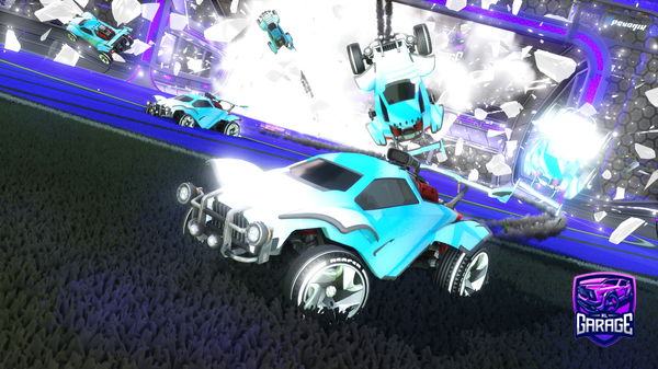 A Rocket League car design from Inxctivewrld