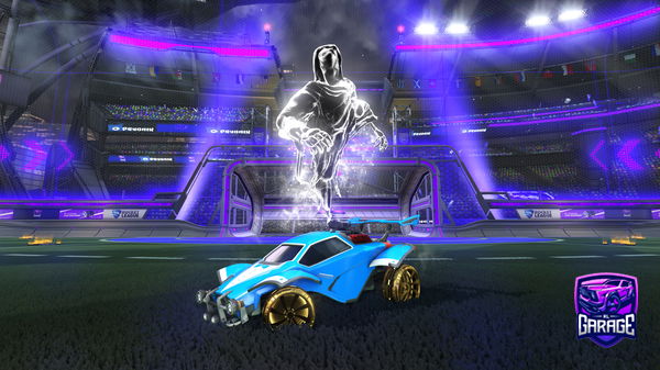 A Rocket League car design from wesIey