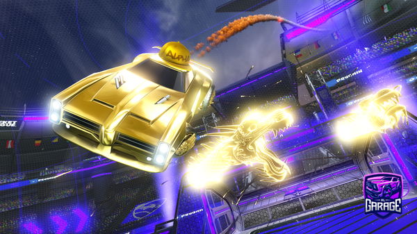 A Rocket League car design from cware