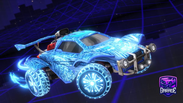A Rocket League car design from tigerwizard8521