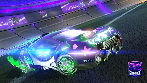 A Rocket League car design from DeltaDragon004