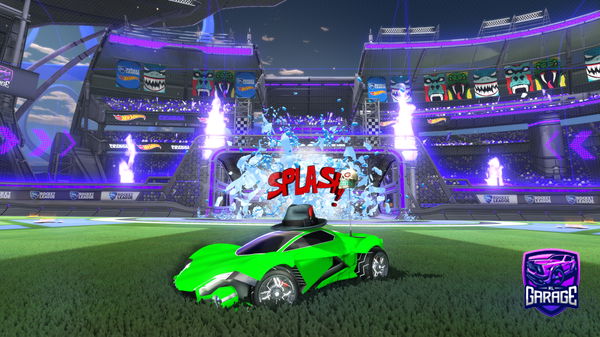 A Rocket League car design from din_mor123