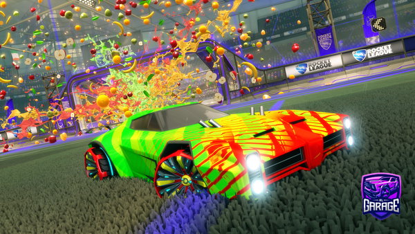 A Rocket League car design from ForeignSpork