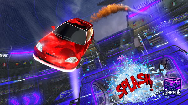 A Rocket League car design from benrl87