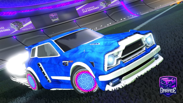 A Rocket League car design from ZuukaBlue