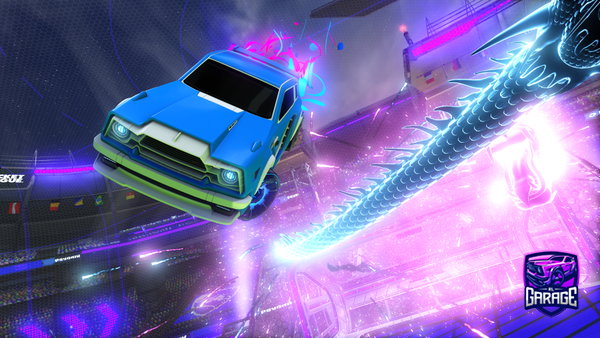 A Rocket League car design from Aloonytunes