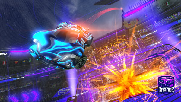 A Rocket League car design from MasterMF470