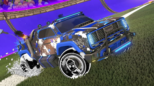 A Rocket League car design from irosario78