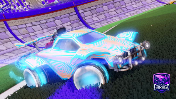 A Rocket League car design from HonestGuess