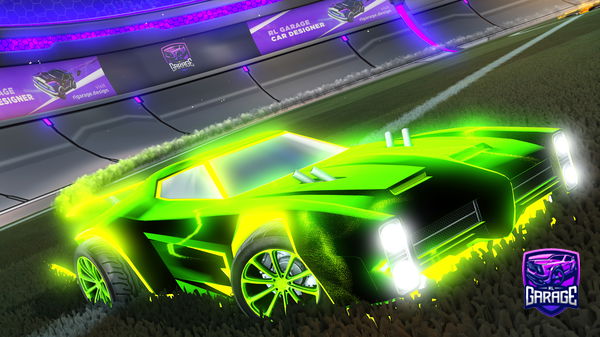 A Rocket League car design from explodingfirefox