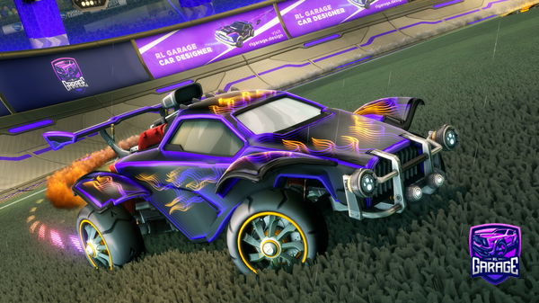 A Rocket League car design from Xtocis