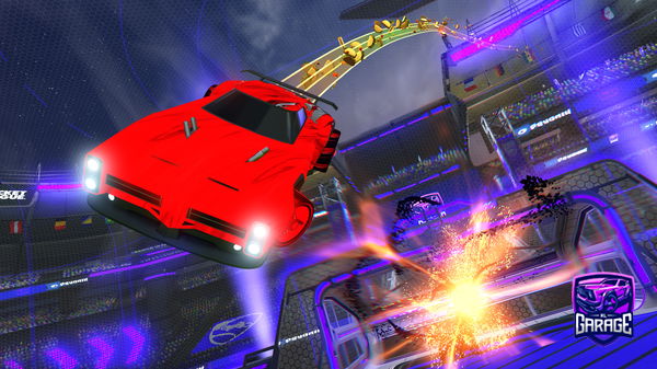 A Rocket League car design from BlackBear71