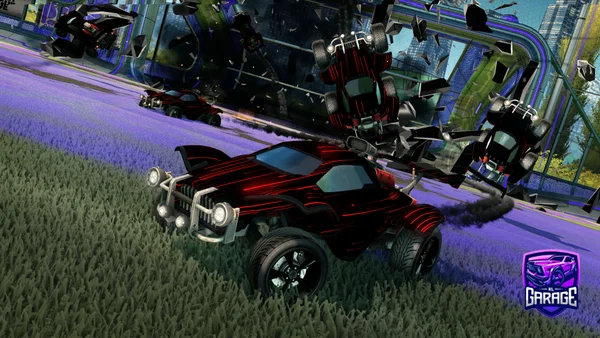 A Rocket League car design from AMV1023