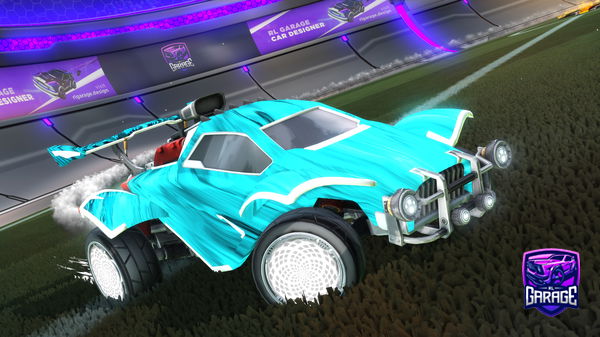 A Rocket League car design from ISPY-PSYCHO