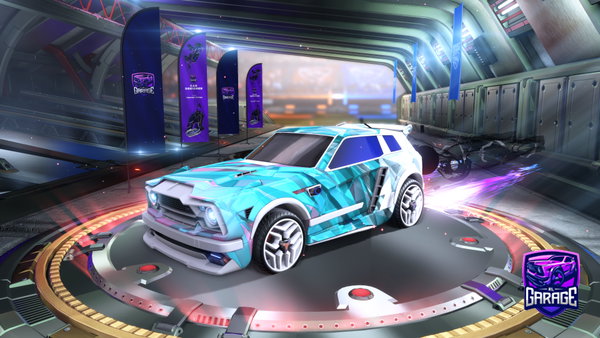 A Rocket League car design from Prodiggle