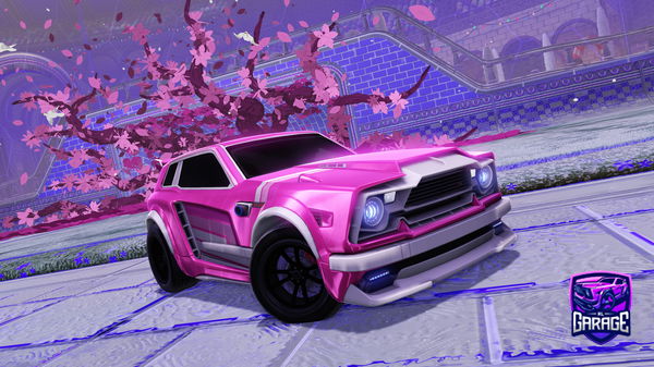 A Rocket League car design from Mxted