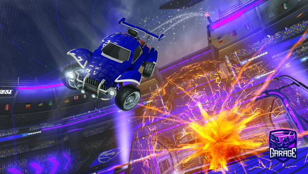 A Rocket League car design from A4Q1B_