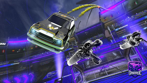 A Rocket League car design from Dusk_Futurless01