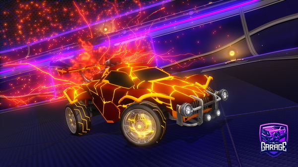 A Rocket League car design from pk28_21