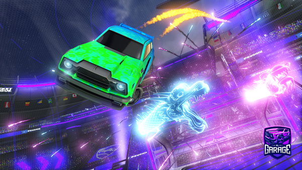 A Rocket League car design from pancakepal