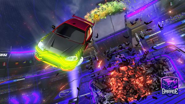 A Rocket League car design from Rene898