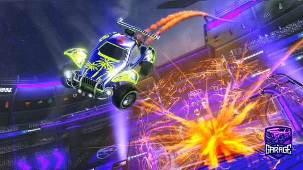 A Rocket League car design from Gyuctt