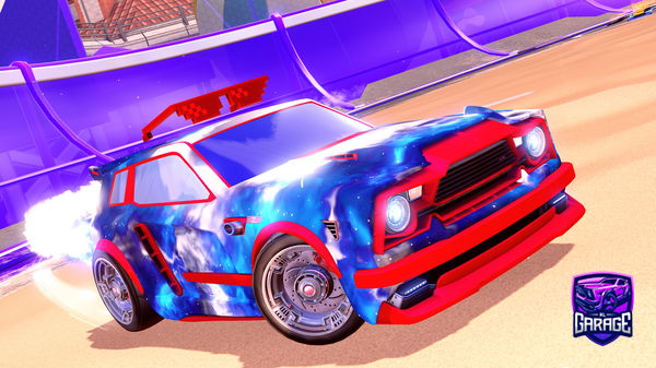 A Rocket League car design from ckraken1