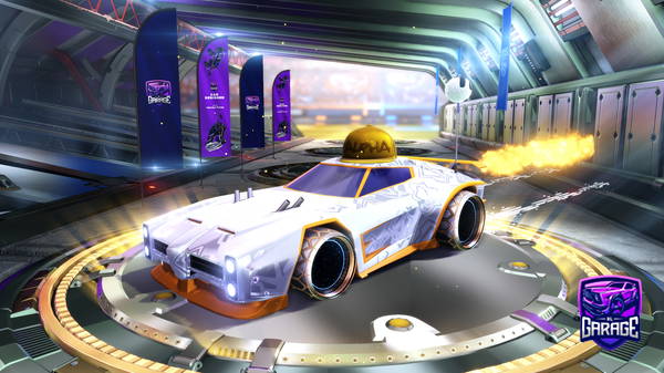 A Rocket League car design from quanza