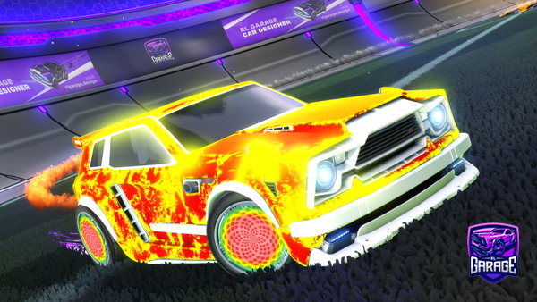A Rocket League car design from Nugget2359