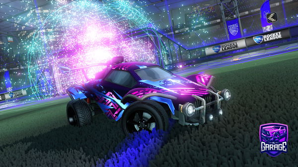 A Rocket League car design from Space-3