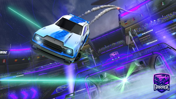 A Rocket League car design from lacomet