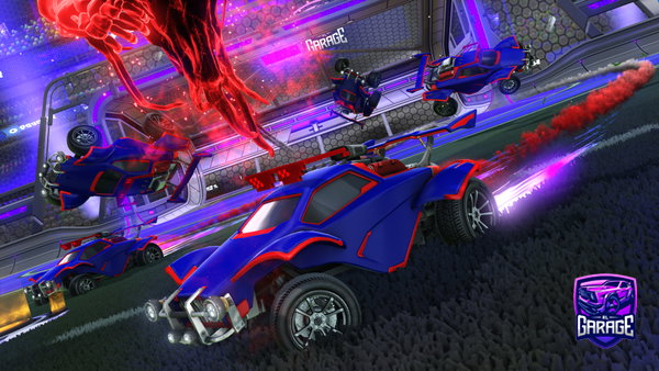 A Rocket League car design from Vybes_bailey