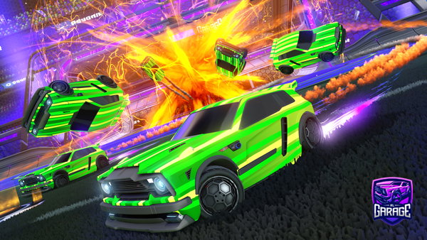 A Rocket League car design from lUiSoRRL
