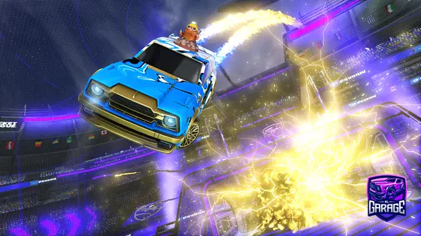 A Rocket League car design from Dam1blade